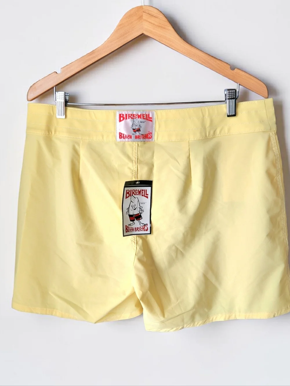 Birdwell Yellow Athletic Women's Shorts
